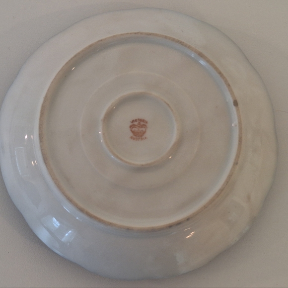 Victoria Austria tea cup with lid and saucer - antique - Picture 12 of 12